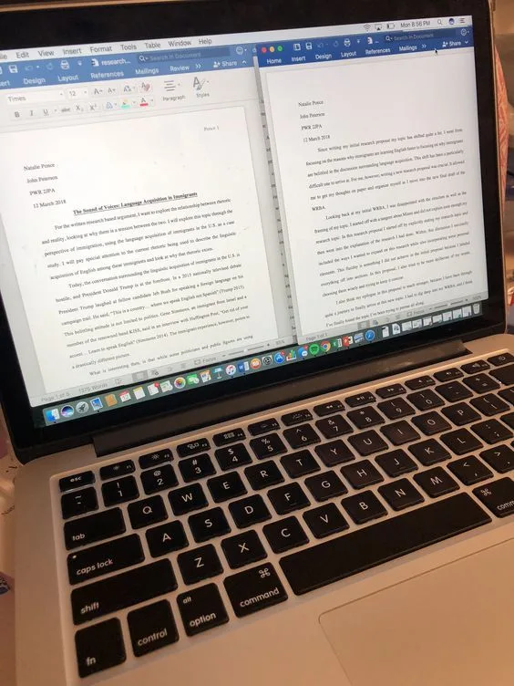 ورقة بحثية — اكتساب اللغة